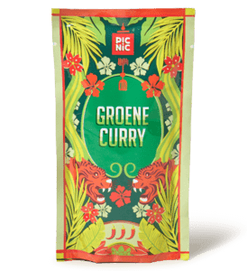 Boemboe groene curry