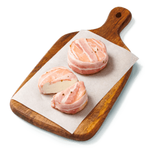 Verse geitenkaas 50+ in spek