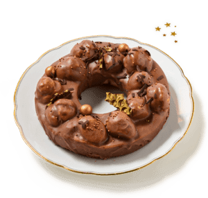 Chocolade soezenkrans