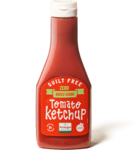 Guilt free tomatenketchup