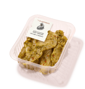 Kipfiletlapjes à la minute peper & knoflook