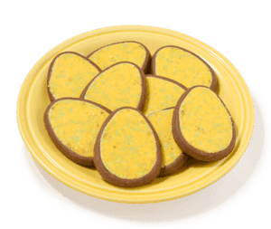 Paasei chocoladekoekjes