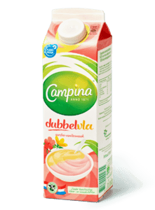 Dubbelvla aardbei vanille