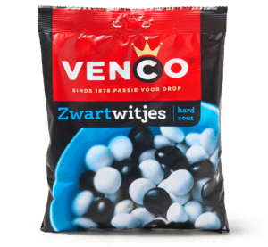 Zwart witjes pastilles