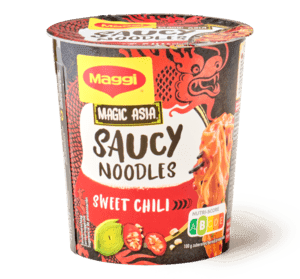 Saucy noodles sweet chili