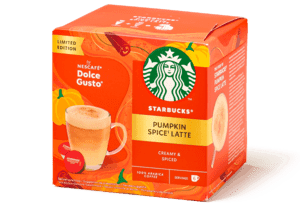 Pumpkin spice latte dolce gusto cups