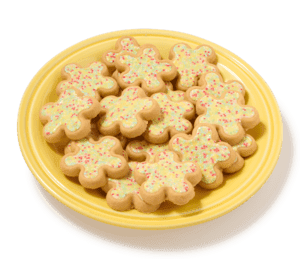 Lentekoekjes met citroenglazuur