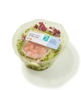 Maaltijdsalade zalm volkoren