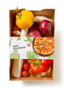 Verspakket mediterraanse quiche