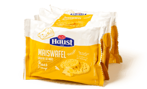 Maiswafels kaas