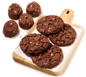 Cookie pucks triple chocolade