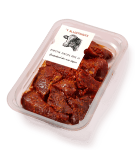 'T Slagershuys biefstuk puntjes rode ui