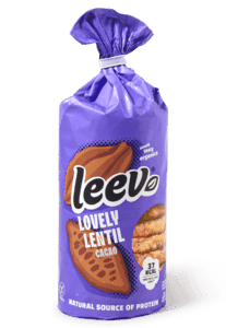 Leev bio linzenwafels cacao glutenvrij