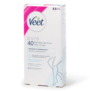 Pure koude wasstrips benen hypoallergene