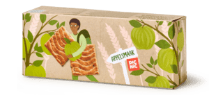 Meergranen biscuit appel