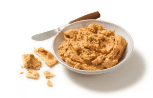 Hummus zongedroogde tomaat