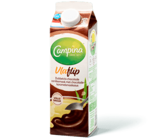 Vlaflip chocolade vanille