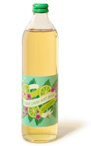 Bio limoen-munt siroop