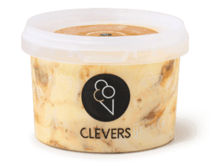 Vanille-karamel zeezout ijs