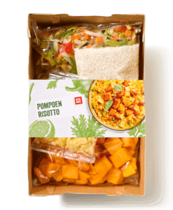 Verspakket pompoenrisotto