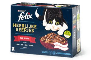 Reepjes in saus farm selectie