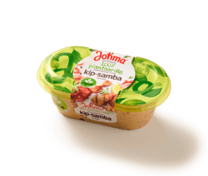 Kip-sambasalade 100% plantaardig