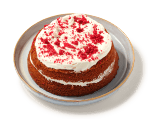 Red velvet taartje