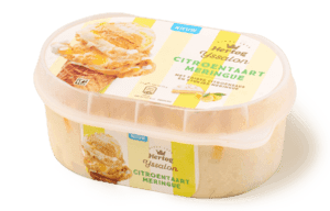 Roomijs citroentaart meringue