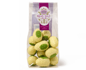 Bonbon eitjes wit pistache