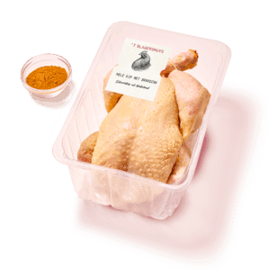 Hele kip met kruiden en braadzak