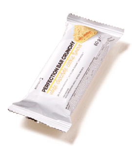 Perfection bar crunchy white chocolate cookie