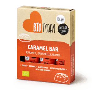 Bio vegan choco bar karamel