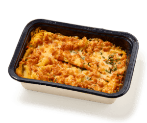 Preischotel met gehakt en puree