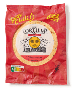 Mini crispy chili tortilla