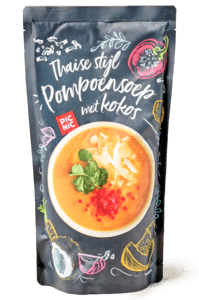 Thaise pompoen kokos soep