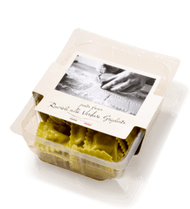 Ravioli gegrilde groenten