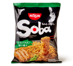 Soba noedels teriyaki