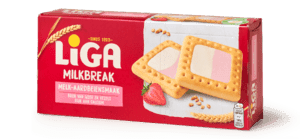 MilkBreak Koekjes Melk & Aardbei 6x