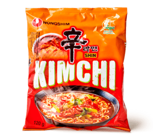 Instant noedels kimchi