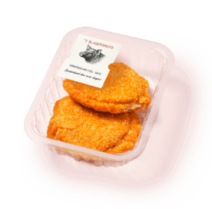 Varkensschnitzel saté