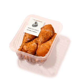 Kipdrumsticks gekruid