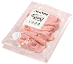 Achterham flinterdun