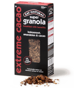 Granola cacao kokosnoot amandelen