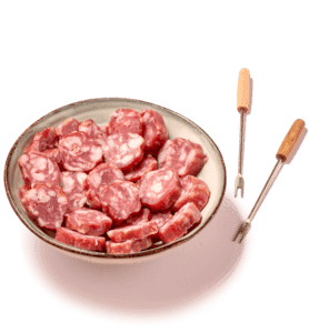 Drentse droge worstplakjes