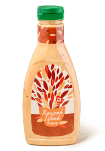 Thousand islands sladressing