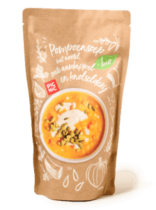 Bio pompoensoep