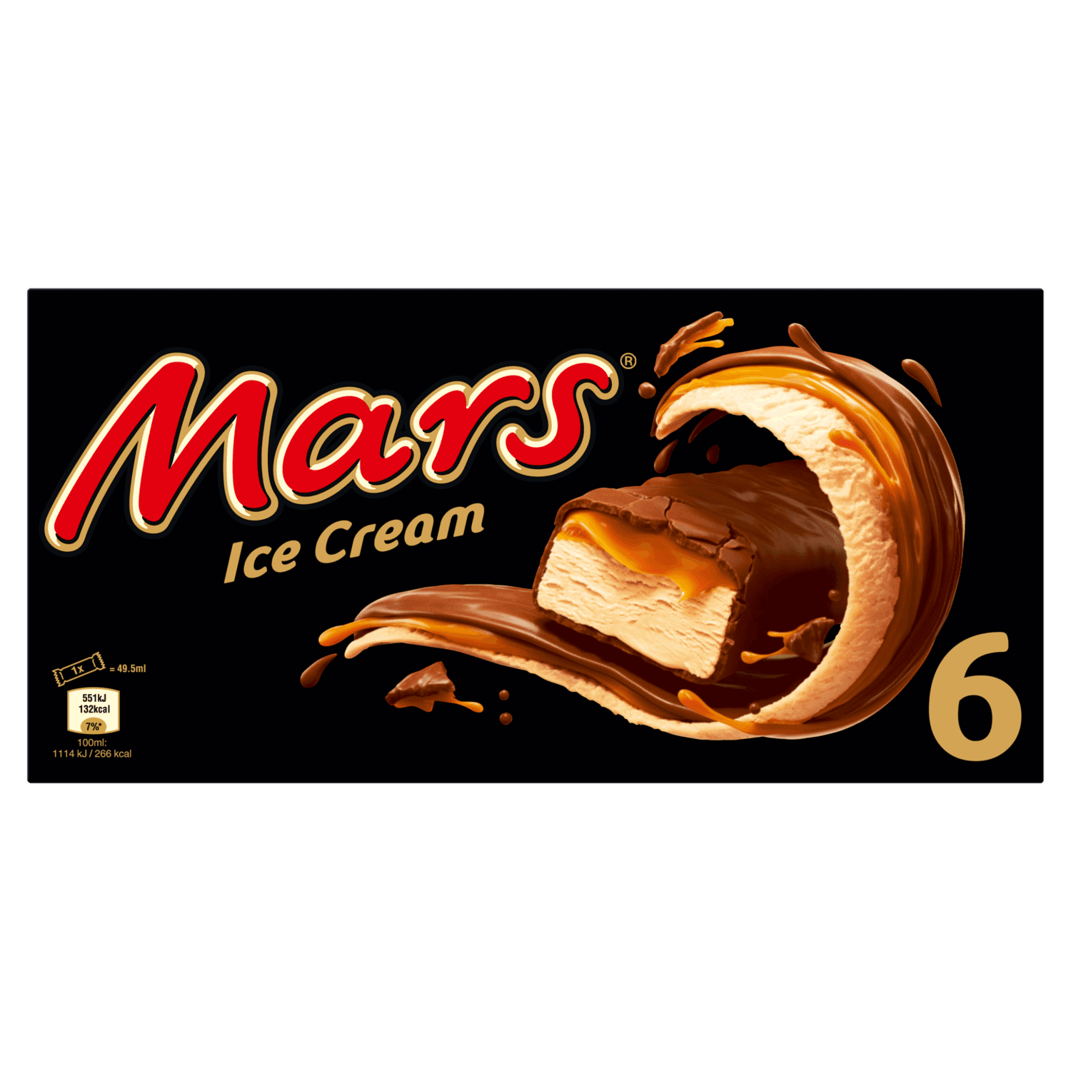 Mars Icecream 6 stuks