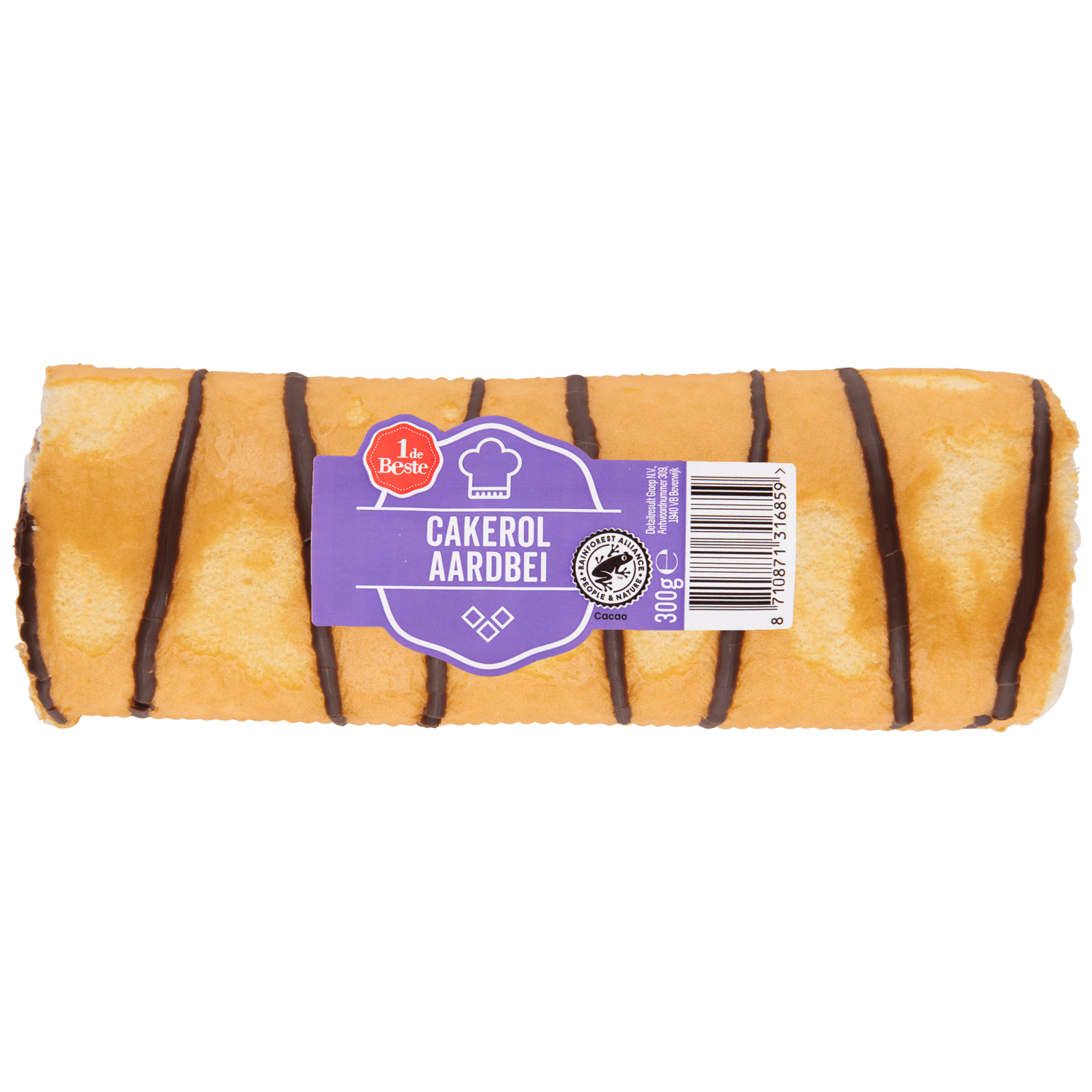 1 De Beste Cakerol aardbei