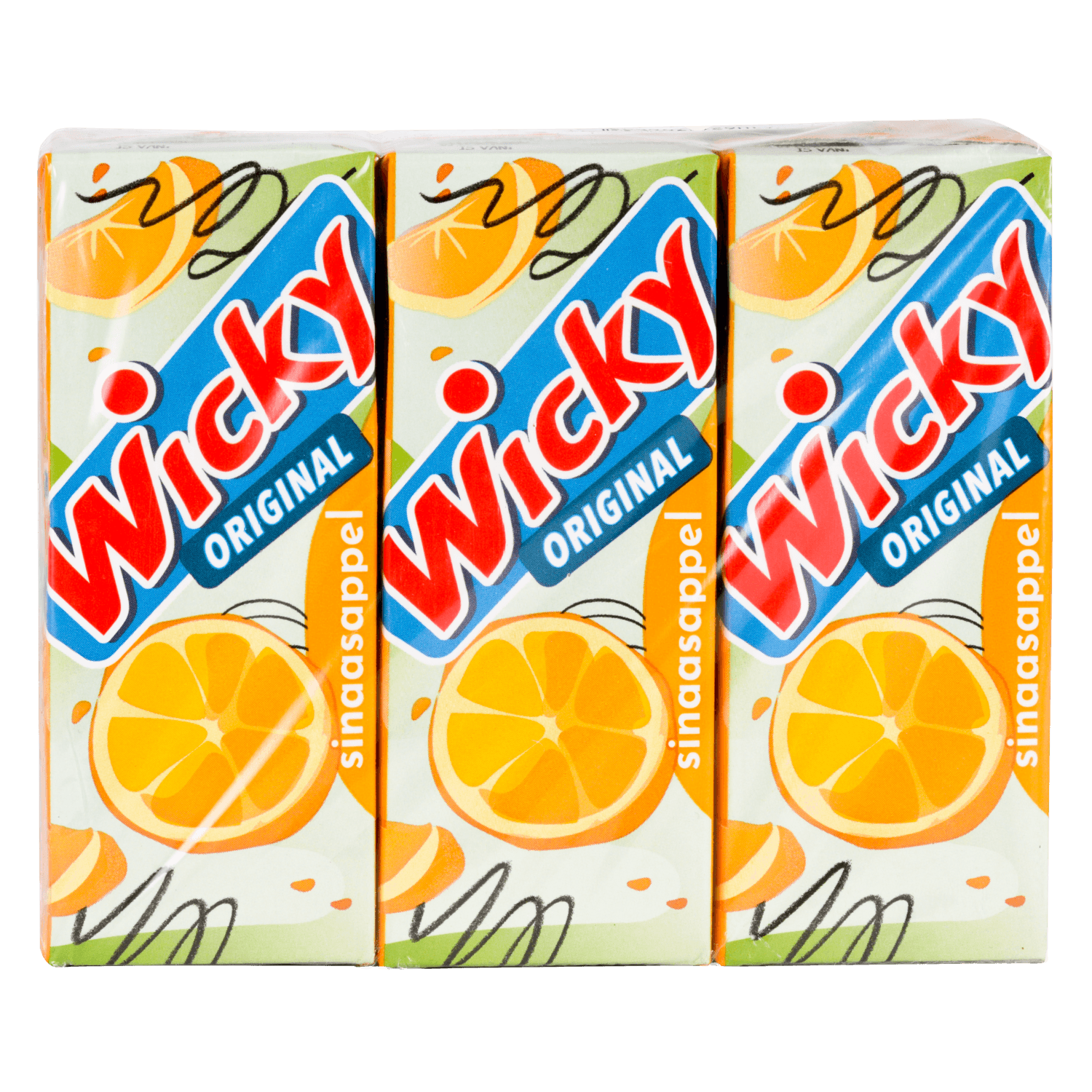 Wicky Sinaasappel 6x20 cl