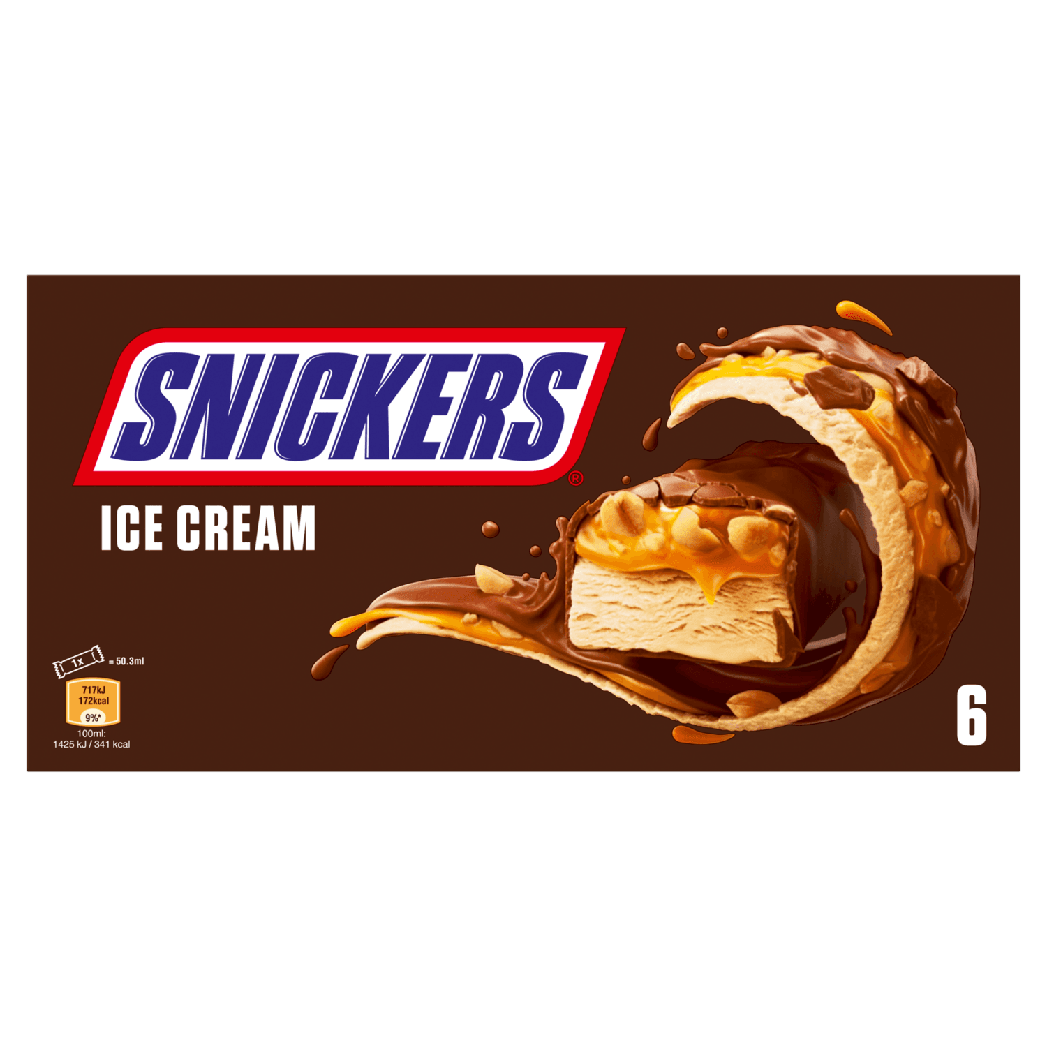 Snickers Icecream 6 stuks